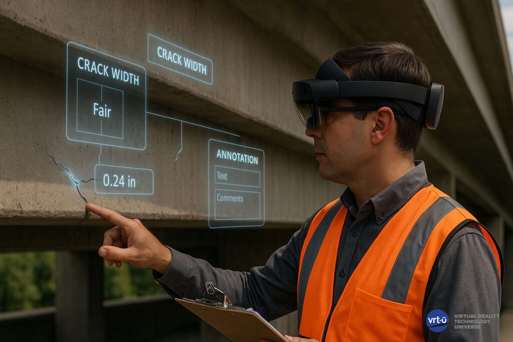AR MR Technology for Infrastructure Inspection